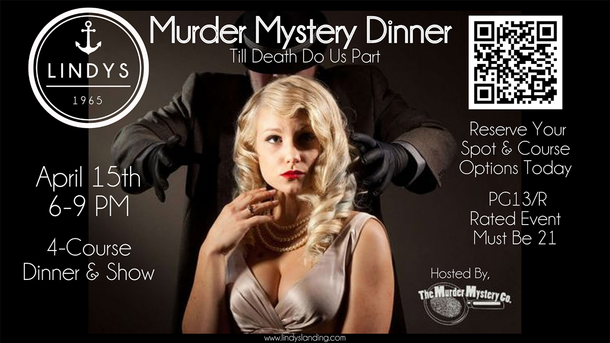 Murder Mystery Dinner- 'Til Death Do Us Part